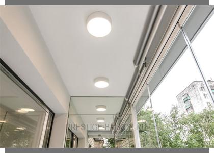 Потолочное освещение балкона в Люберцах