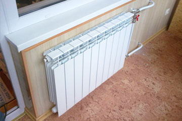 Отопление на балкон под ключ в Люберцах